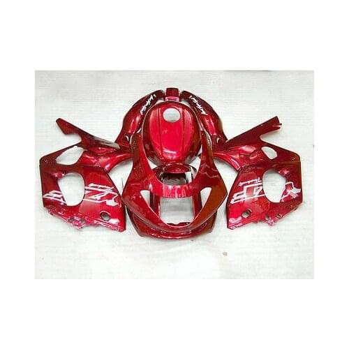 Wotefusi ABS Bodywork Fairing Set For Yamaha YZF 600R 1996-2007 98 99 02 04 05 (E)