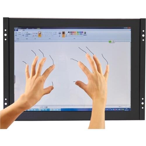 Multi Touch Monitor 12 Inch Open Frame Industrial 10 Points Touch Capacitive Touch Monitor