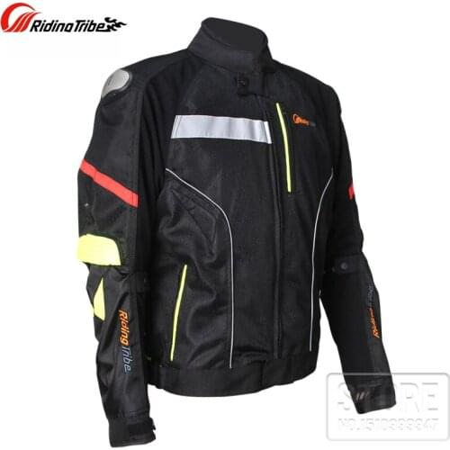 Men Motorcycle Jackets biker Titanium waterproof liner 4 Seasons Racing Motorbike protection Jackets 7 Gear protectors Clothing