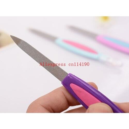 New Nail Art Tool Dead Skin Trimmer Peeling Knife Cuticle Remover Metal Nail File Cuticle Remover Trimmer Sanding Nail Buffer