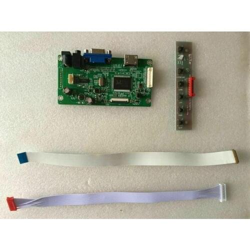 Latumab New HDMI VGA LCD EDP Controller Board Kit for LED N140BGE-EA3 eDP 1366x768 14" Panel Free shipping