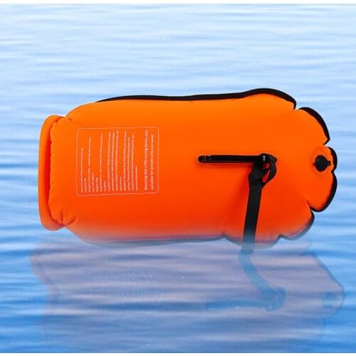 New Storage Float Bag Inflatable Safety Swimming Water Buoy Sports Lifeguard With Belt Swimming Surf Lifesaving Drifting Bag