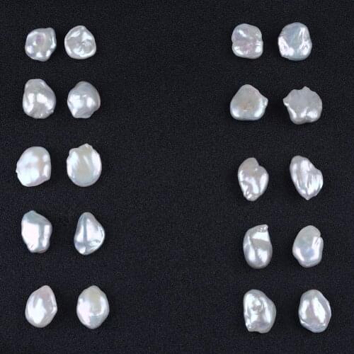 Wholesale 22-28mm Natural White Irregular Shape Keshi Freshwater Pearl