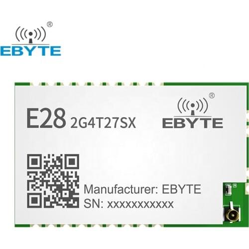 Ebyte E28-2G4T27SX 2.4G LoRa FLRC GFSK wireless serial port module 500mW long range wireless transceiver SX1281 LoRa module