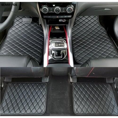 Universal car floor mats for Kia Sorento Optima K5 Forte Rio/K2 Soul Cerato K3 Cadenza Carens 5D car styling liner