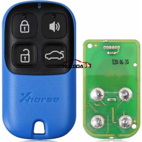 Xhorse XKXH01EN Universal Remote Key 4 Buttons for VVDI2/VVDI Key Tool English Version