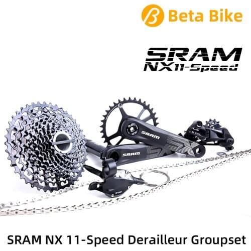 SRAM NX 1x11 11 Speed Bicycle Groupset Kit Bike Triggrer Lever Rear Dearilleur Cassette 11-42T Chain DUB Crankset EAGLE