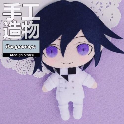 Anime Danganronpa V3 Ouma Kokichi DIY Handmade Toy Stuffed Plush Keychain Materials Cosplay Prop Collection Anime Danganronpa V3