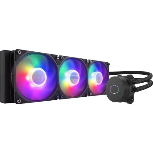 Cooler Master ML 360L V2 360mm CPU Liquid Cooler, dual-chamber water pump, support LGA 2066/115X AMD AM4