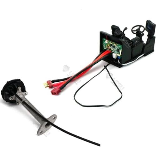 Cabin LCD GPS Ornament Parts for Toy Model 1/14 LESU RC Excavator Hydraulic CAT Komatsu AC360 TH18260-SMT2