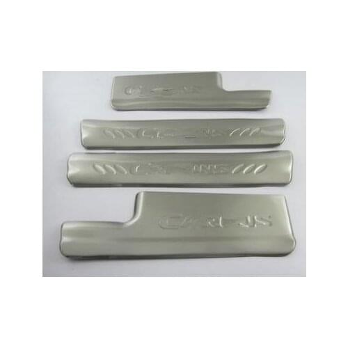 For KIA Carens 2013 2014 2015 Car styling Free Shipping Stainless steel door sill Scuff Plate Car accessories 8PCS