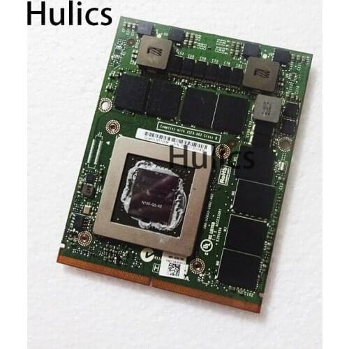 Hulics K5100M K5100 GDDR5 Vedio Graphics Card N15E-Q5-A2 For Dell M6700 M6800 FOR HP 8770W ZBook15 G1 G2 03YCYH 034P9D