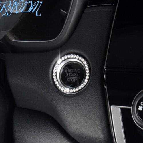 Car Ignition Key Switch Ring Decoration Cover For Alfa Romeo 147 156 159 Alfetta Berlina Brera Mito Giulia Milano