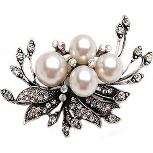 LOVE GREEN LIVE GREEN Black Brooches For Clothes