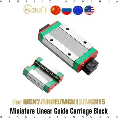 MGN7H MGN7C MGN9H MGN9C MGN12H MGN12C MGN15H MGN15C carriage block for MGN9 MGN12 MGN15 linear guide /3d printer CNC part