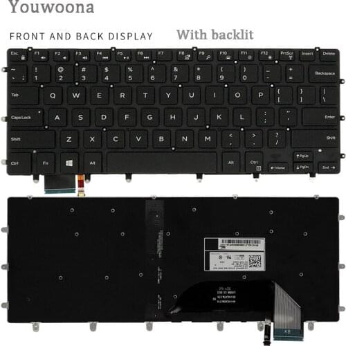 New Original Laptop Keyboard For Dell Precision 5510 M5510 XPS15 9550 9560 9570 P56F