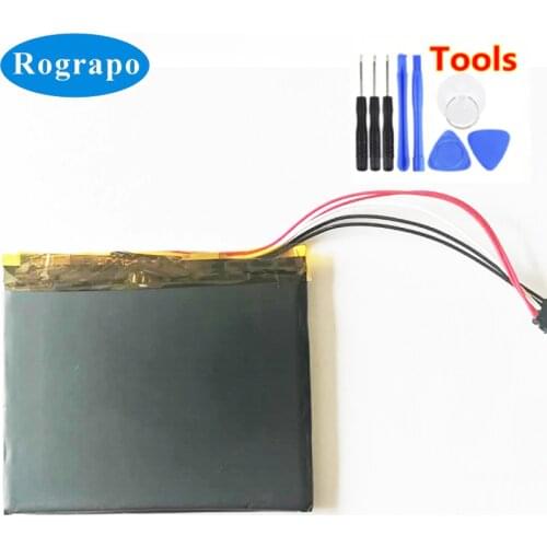 New 3.7V Li-Polymer Full Replacement Battery For ONKYO DP-X1 XDP-300R 100R Player Accumulator 5 Wire Plug+tools