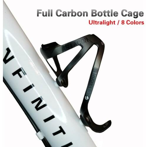 Full Carbon Mountain Bike Water Bottle Cage Carbon Ultralight MTB Road Bike Bottle Holder Lightweight Bicycle Water Bottle Cages