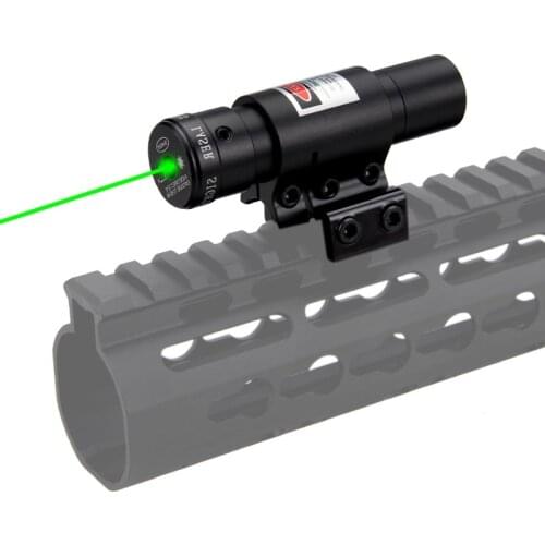 Tactical Red/Green Dot Laser Sight Scope Air Gun Rifle Weaver Adjustable 11/20mm Picatinny Rails Mount Rail For Airsoft Hunting