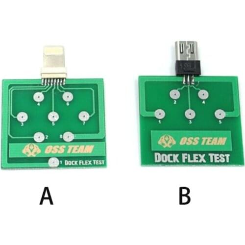Professional Mobile Phone Battery Power Charging Dock Flex Test Repair Tool For Micro iPhone Android Phone U2 Battery Dock Plug