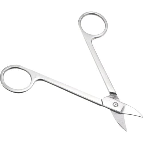 Pro Stainless Steel Thick Toe Nail Scissors Cutter Clipper Manicure Pedicure Tool For Round Nails Ingrowns