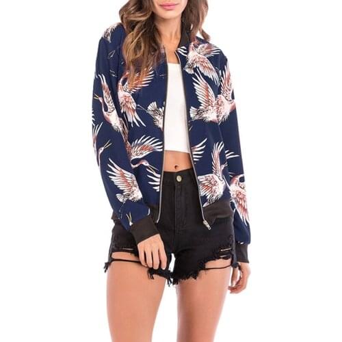 SMILE FISH Women's Short Jackets