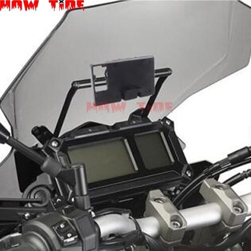 Motorcycle GPS Phone Stand Bracket Holder Navigation Plate for Yamaha MT 09 MT09 Tracer 900 2016 2017