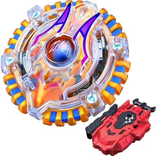 B-X TOUPIE BURST BEYBLADE Spinning Top Superking Sparking B-71 Acid Anubis.Y.O Defense Booster Spin Top With Launcher
