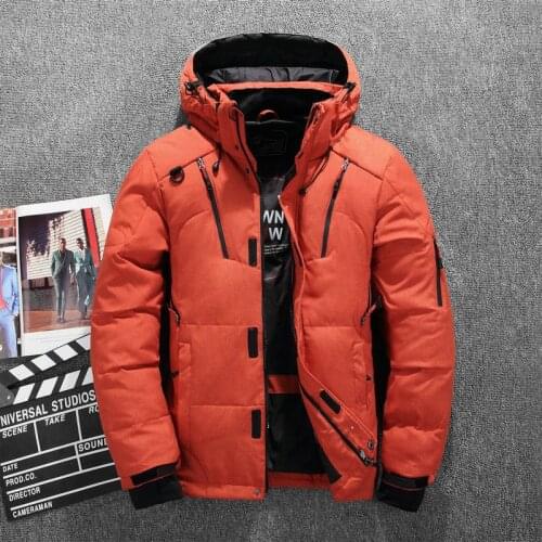 High Quality Winter Warm Thicken Zipper Jackets Coats Mens Hooded Parkas Casual Male Slim Multi-Pockets Overcoat Jackets M-4XL