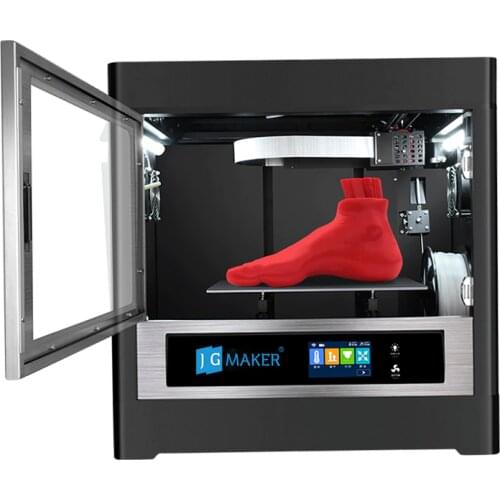 JGMAKER FDM 3D Printer A8S Fully-Enclosed Structure PLA TPU Fliament Printing High Precision Print Size 350*250*300mm JGAURORA