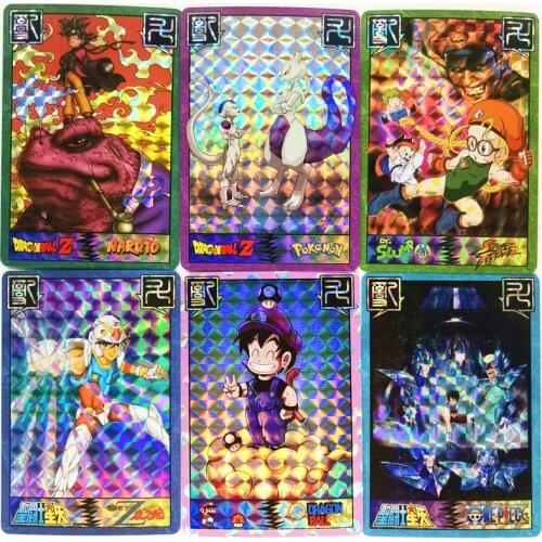 9pcs/set Arale Saint Seiya Dragon Ball Cosplay Toys Hobbies Hobby Collectibles Game Collection Anime Cards