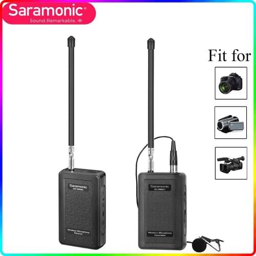 Saramonic Interview Lavalier Wireless Microphone System for Canon Nikon DSLR Video Camera Sony DV Camcorder GoPro Hero 3 3+ 4