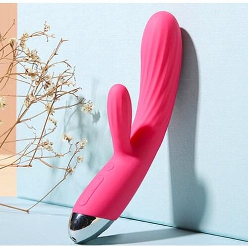 Intelligent Heating Screw Thread Dildo Rabbit Vibrator Erotic G Spot Clitoris Stimulator Penis Wand Massager Sex Toys for Adult