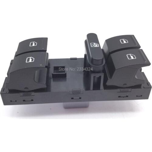 Window Control Switch Button For Volkswagen VW Golf GTI 5 6 Jetta Passat B6 B7 CC Rabbit Tiguan EOS 1K4959857B, 1K4 959 857
