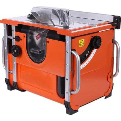 Multifunctional Dust-Free Wood Chainsaw Small Lifting Woodworking Saw Household Woodworking Sliding Table Chainsaw