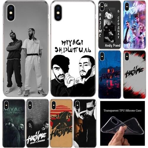 Miyagi & Andy Panda Soft Silicone Phone Case For Apple iphone 11 12 Mini Pro XR X XS Max 7 8 6 6S Plus + 7G 6G 5 SE Cover Shell