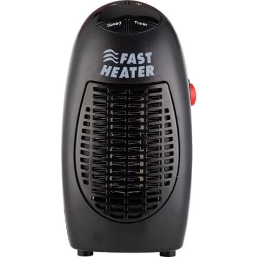 400W Mini Fan Heater Wall Mounted Electric Heater Stove Radiator Warmer Household Room Heating Fan Machine for Winter