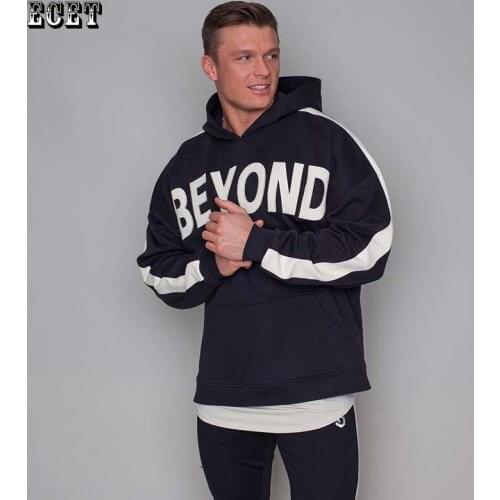 New fashion cotton mens and womens loose pullover hoodie streetwear casual mens clothing jogger mens hoodie