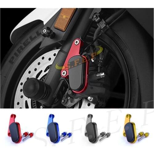 Motorcycle CNC Front Disc Brake Cover Protector Fits For Honda Forza 300 2018-2019-2020