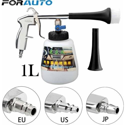 FORAUTO Car Cleaning Foam Gun High Pressure Washer Potable interior & Exterior Deep Cleaning Tool 1L 6-9.2 Bar