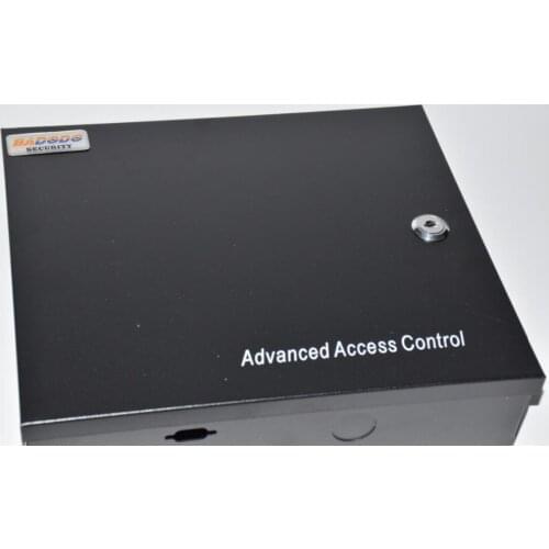 RJ45 1 2 4 Door lock Access Control Board with Metal Power Supply Box For Access Control System Wiegand Access Control Panel