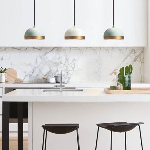 Nordic Restaurant Bar Coffee Shop Pendant Lights Modern LED Living Room Bedroom Bedside Hanging Lamp Kitchen Lighting Fixtures