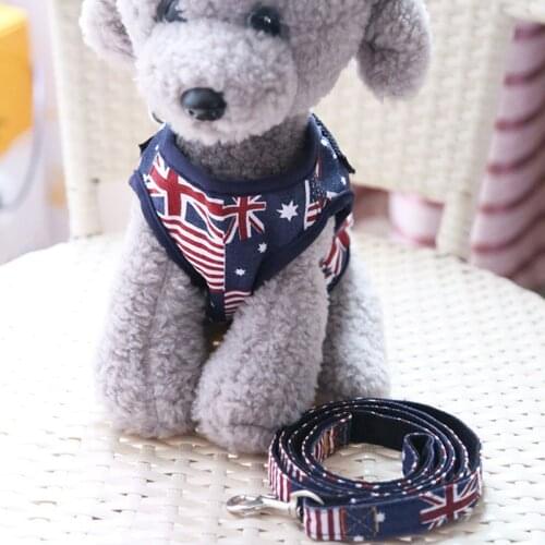 Small Dogs Puppy Cats Harness Pet Cowboys Strap Vest Walking Lead Leash For Small Dogs Pomeranian Teddy Soft Breathable Harness