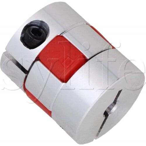 D25L30 5 x 8mm CNC Plum Coupling Shaft Coupler Compensate for Radial