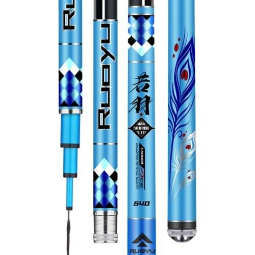 4H 5H 6H Super Hard Fishing Rod Hand Pole Telescopic Wedkarstwo Olta Vara De Pesca 19/28 Tone Carp Fishing Peche 2.7m-7.2m