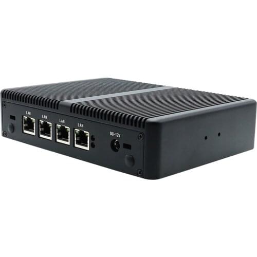 TDP 10W Pfsense mini PC intel Celeron J1900 multi LAN Firewall router COMPUTER 4*RJ45 1000Mbps industrial fanless mini pc