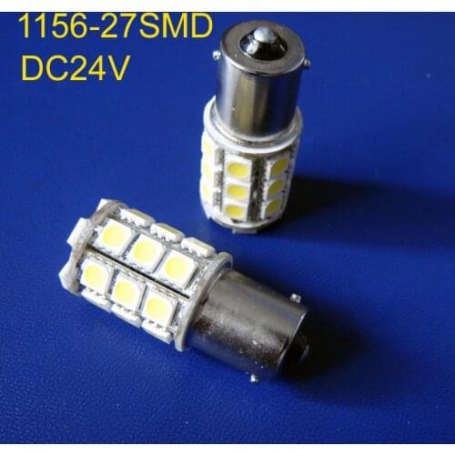 High quality 24V DC10-30V BA15s BAU15s PY21W P21W 1141 1156 R5W Truck Led Tail Light Led Side turn signal free shipping 4pcs/lot