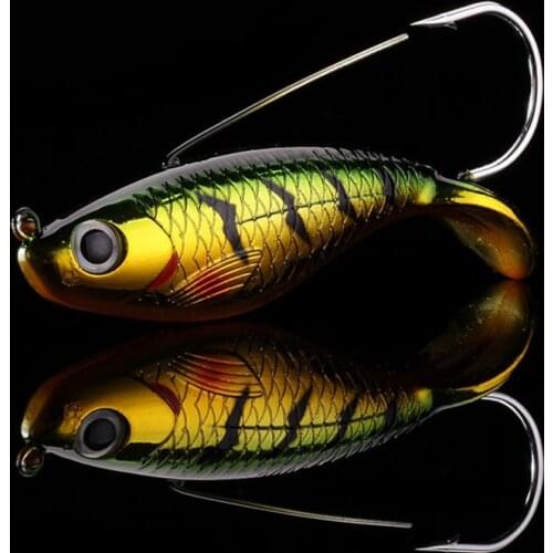 WALK FISH VIB Fishing Lure 8cm 21.4g Anti Grass Fishing Wobbler Isca Artificial Bait Hard Lures Laser Body Lifelike Fish Tackle
