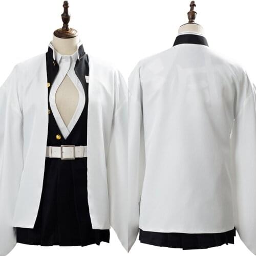 Anime Demon Slayer Kimetsu no Yaiba Woman Kimono Kanroji Mitsuri Cosplay Costume