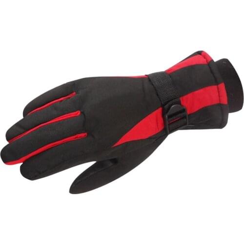 Winter Warm Touch Thicken Gloves Mens Outdoor Sport Cycling Hiking Motorcycle Ski Gloves Windproof Non-slip Full-Finger Gloves